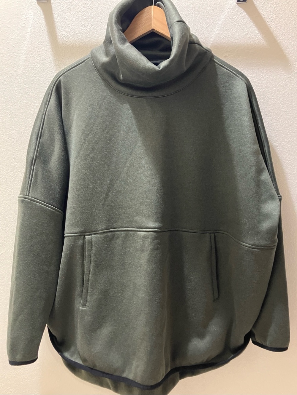 The North Face Olive Turtleneck Pullover